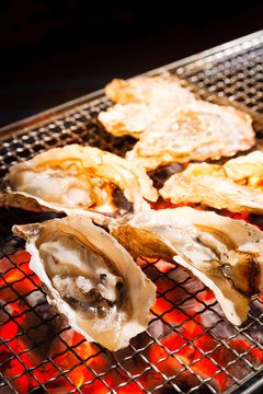 焼き牡蠣