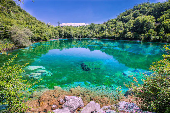 Lago di Cornino, Italy