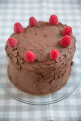 Schokolade Himbeer Torte