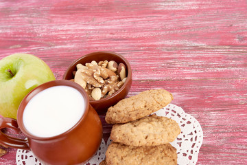 breakfast on table
