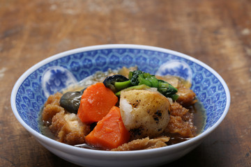 おかず 鶏肉のあんかけ