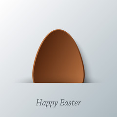 Happy Easter greeting banner.