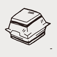 Doodle Burger Box