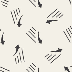 Doodle Diagram seamless pattern background