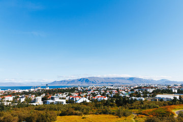 Reykjavik city view, Iceland