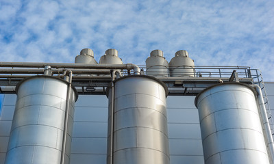 Chemical plant, tank