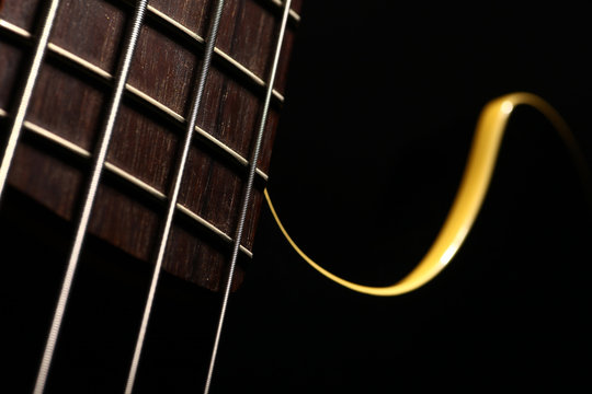 Bass fret board