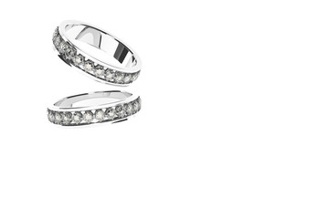 落ちてゆく２つの指輪