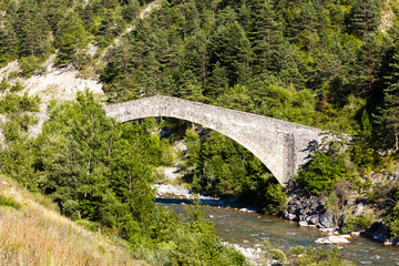 Fototapeta na wymiar bridge Pont de la Reine Jeanne, Provence, France