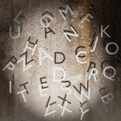 alphabet shadows
