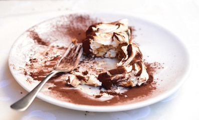 dessert on a plate