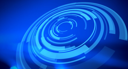 Technology abstract blue background
