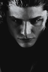 close-up of a attractive young men