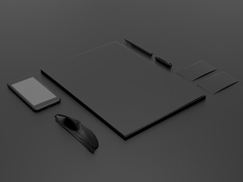 Every day carry. Mockup business template.