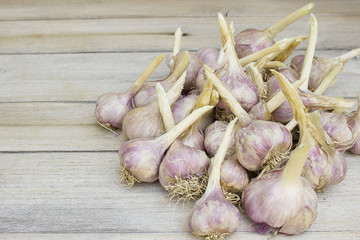 onions on wood