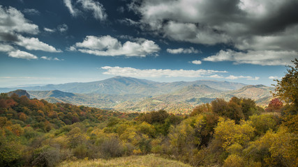 Georgia valley, mountains