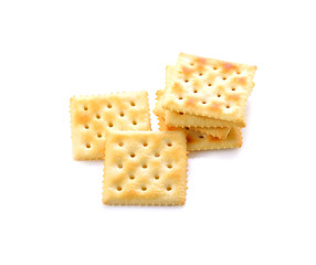 biscuits isolated on white background