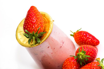 Yaourt fruits fraises
