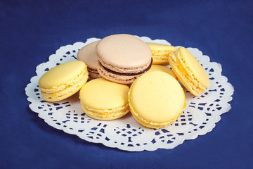 several macaroon