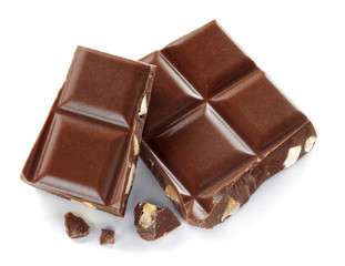 chocolate isolated
