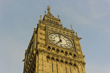 Fototapeta na wymiar Big Ben, Great Bell of Westminster, London