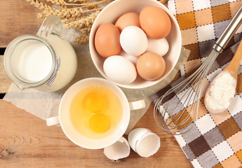 products on table