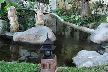 Obraz premium water garden