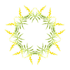 Obraz premium Stylish Floral Card in Vector