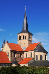 Fototapeta na wymiar Hildesheim - Basilika St. Godehard