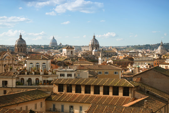 Panorama View of Rome