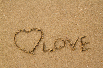  love on the sand