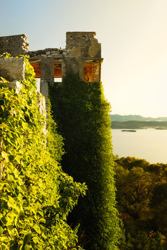 Ruine Sveti Mihovil Auf Insel Ugljan