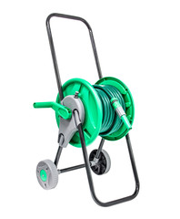 Garden hose on isolated