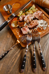 Meat dish natural appearance