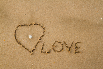  love on the sand
