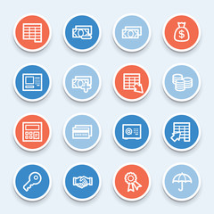 Finance and Banking icons