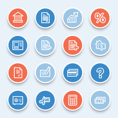 Finance and Banking icons