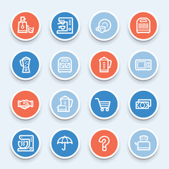 Kitchen Appliances Web Icons