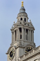 Fototapeta premium Clock Tower St Pauls Cathedral