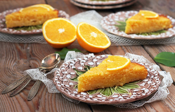 Polenta And Lemon Butter Cake