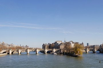 Obraz premium La Seine et le Pont Neuf