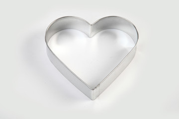steel mold heart-shaped