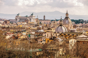 Obraz na płótnie Canvas Skyline of Rome