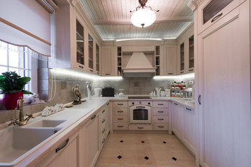 contemporary kitchen interior