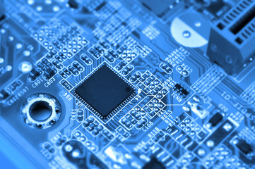 Сircuit board with chip