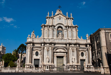 Fototapeta na wymiar Cattedrale di Sant’Agata