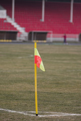 Football corner flag