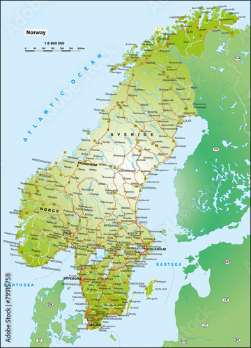 "Norwegen Schweden 1:6,6 Mio" Stockfotos und lizenzfreie Vektoren auf