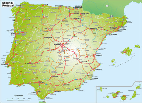 Spanien Portugal 1:4.3 Mio