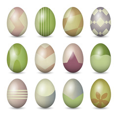 Easter eggs set
